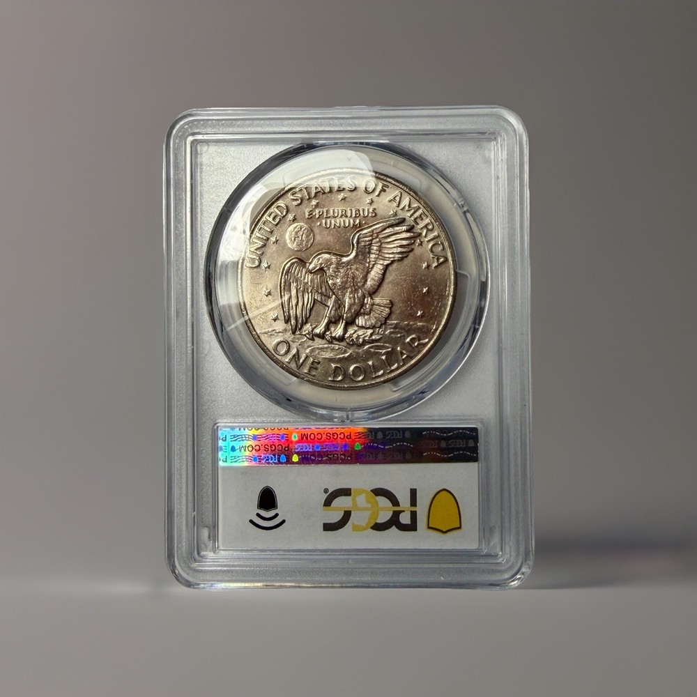 1972 P Type 2 Eisenhower Ike Dollar PCGS XF45