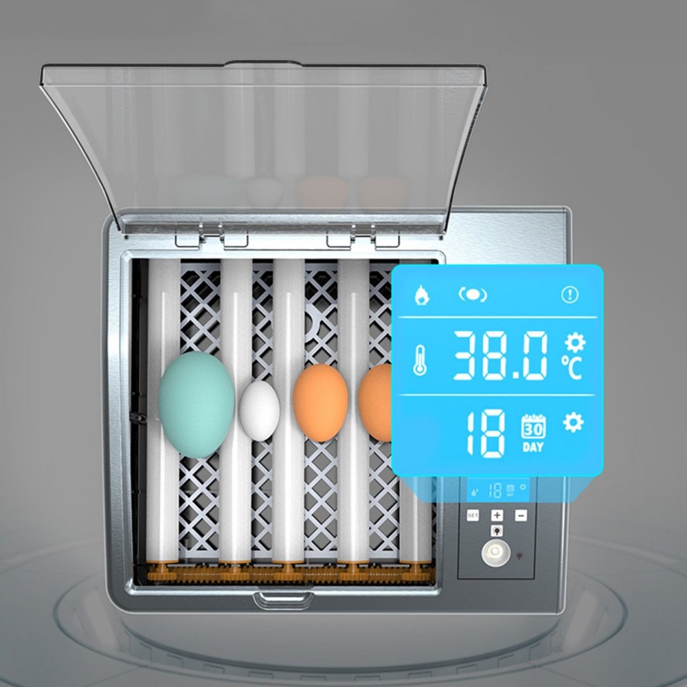 16 Eggs Egg Incubator for Hatching Egg Full Automatic Turning Duck Chicken Egg