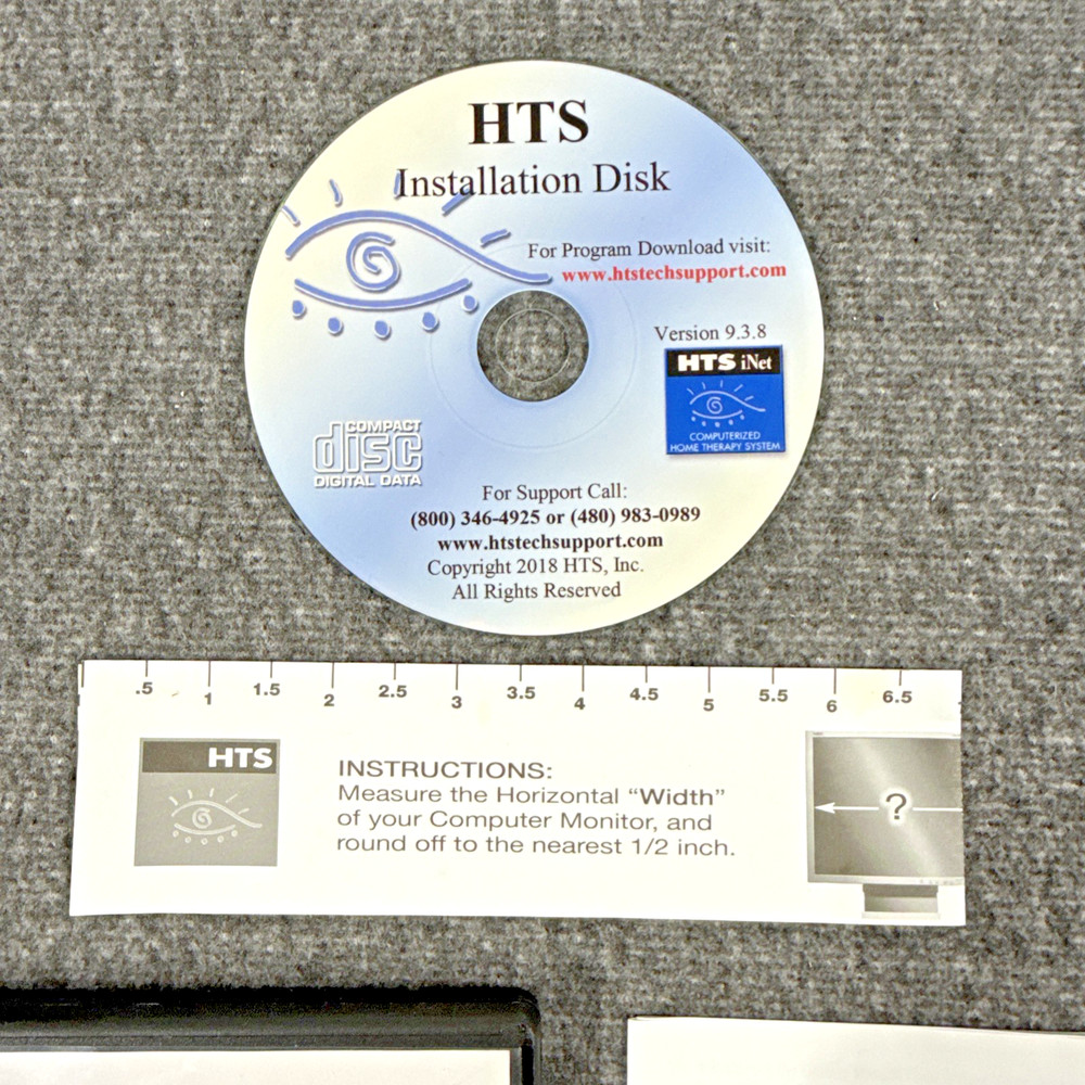HTS iNet Computerized Home Vision Therapy CD-ROM Mac/Windows W/Username/Passcode