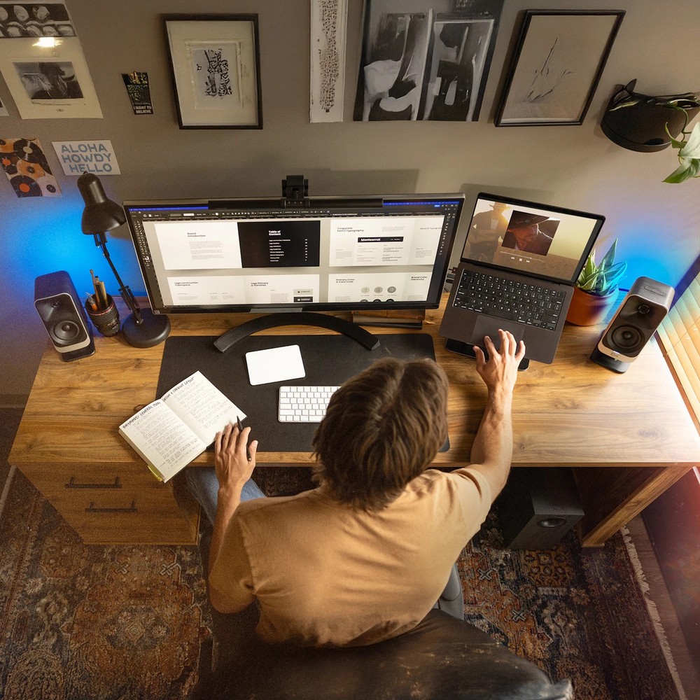 Klipsch ProMedia Lumina 2.1-Channel Computer Speaker System with Bluetooth LED