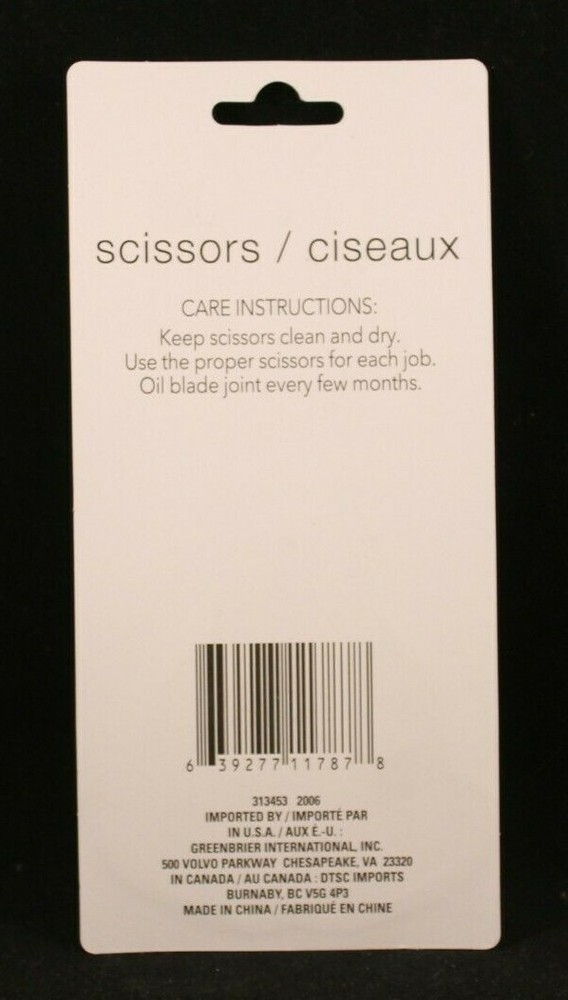 Crafter's Square - Craft/Scrapbook Scissors - Wave Cutting Pattern - Green