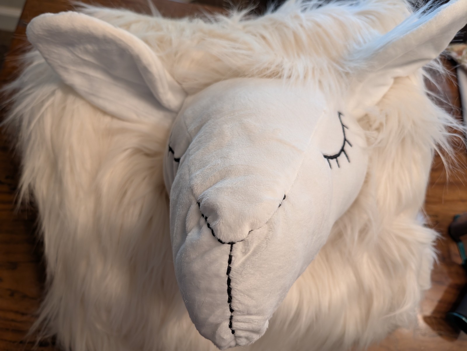 POTTERY TEEN Large Llama Critter Bean Bag Chair Cover - NWT