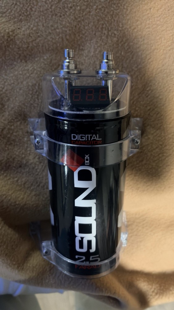 SoundBox SCAP2D 2500 W 2.5 Farad Digital Capacitor