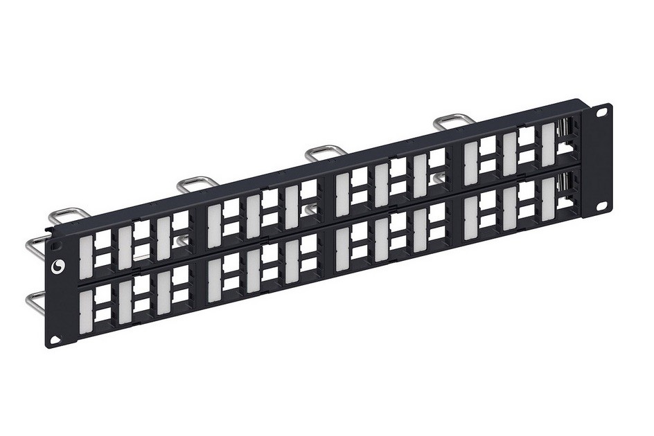 Commscope 48-Port Discrete Distribution Patch Panel 2 RU CPP-UDDM-M-2U-48 M-jack