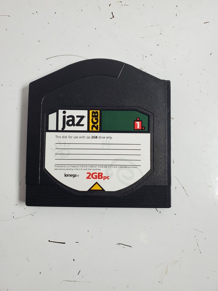 Iomega Jaz Disk 2GB Disk IBM Compatible - Used
