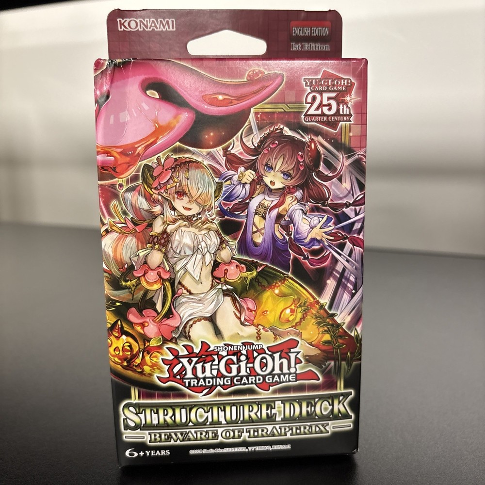 Yu-Gi-Oh Beware of Traptrix Structure Deck 1st Edition