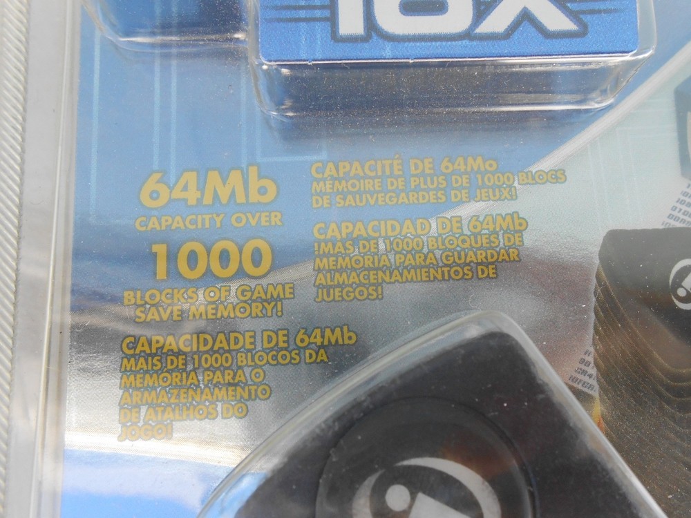 Mega Memory 16X (64Mb) Gamecube Memory Card by Interact Nintendo NIP
