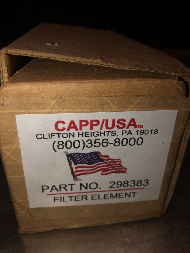 NOS CAPP/ USA 298383 Filter Element