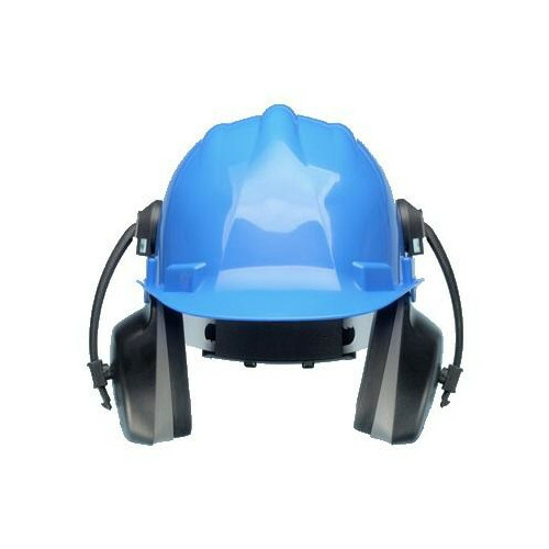 Elvex HM-2093 Black Hard Hat Mounted 25db Quicksnap Ear Muffs