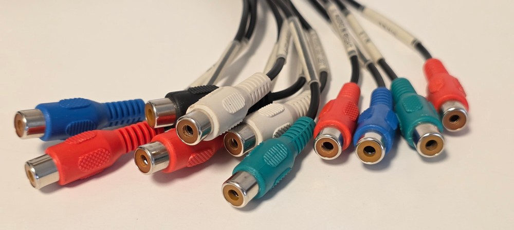 Blackmagic Design Intensity Pro A/V Breakout Input cable dongle for capture