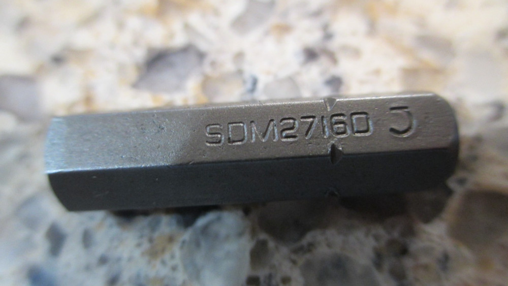 10, Snap On SDM2716D, 1/4" Hex Bits
