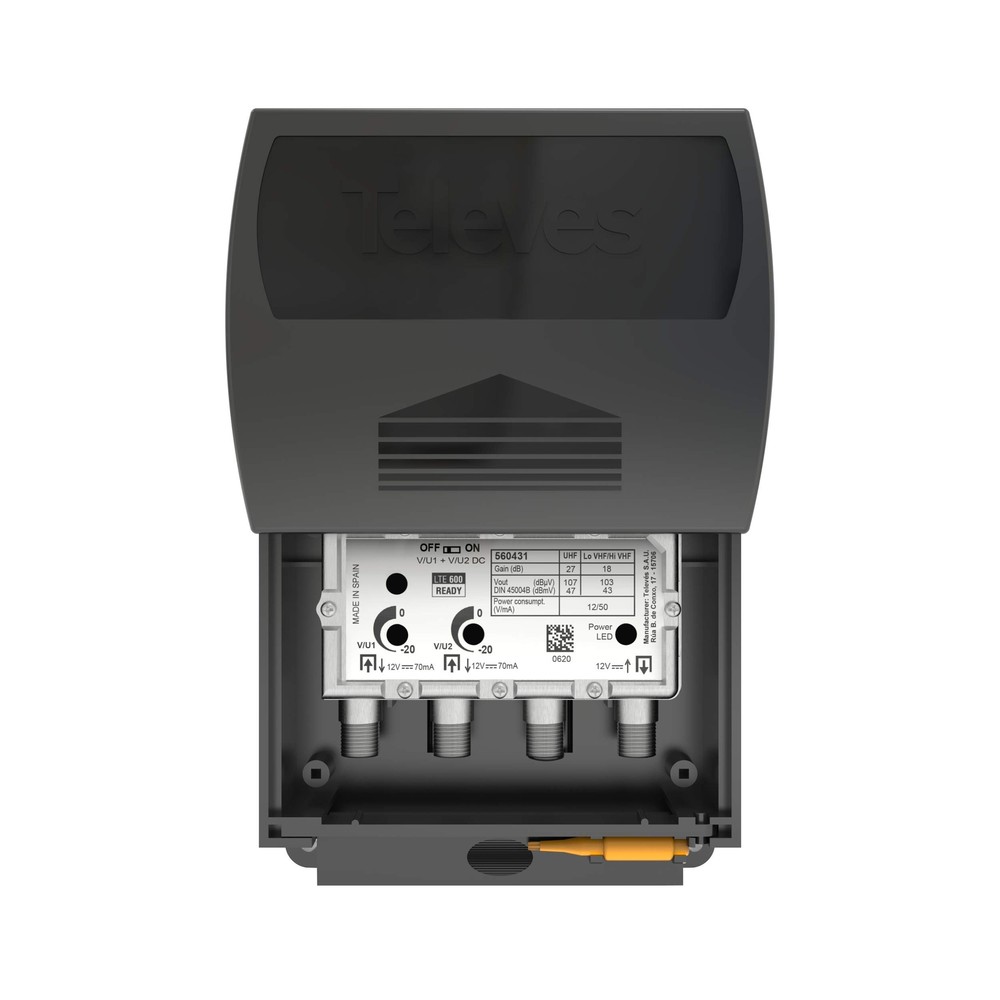 2input Tforce Mast Amplifier With Bosstech And f Power Supply Unit