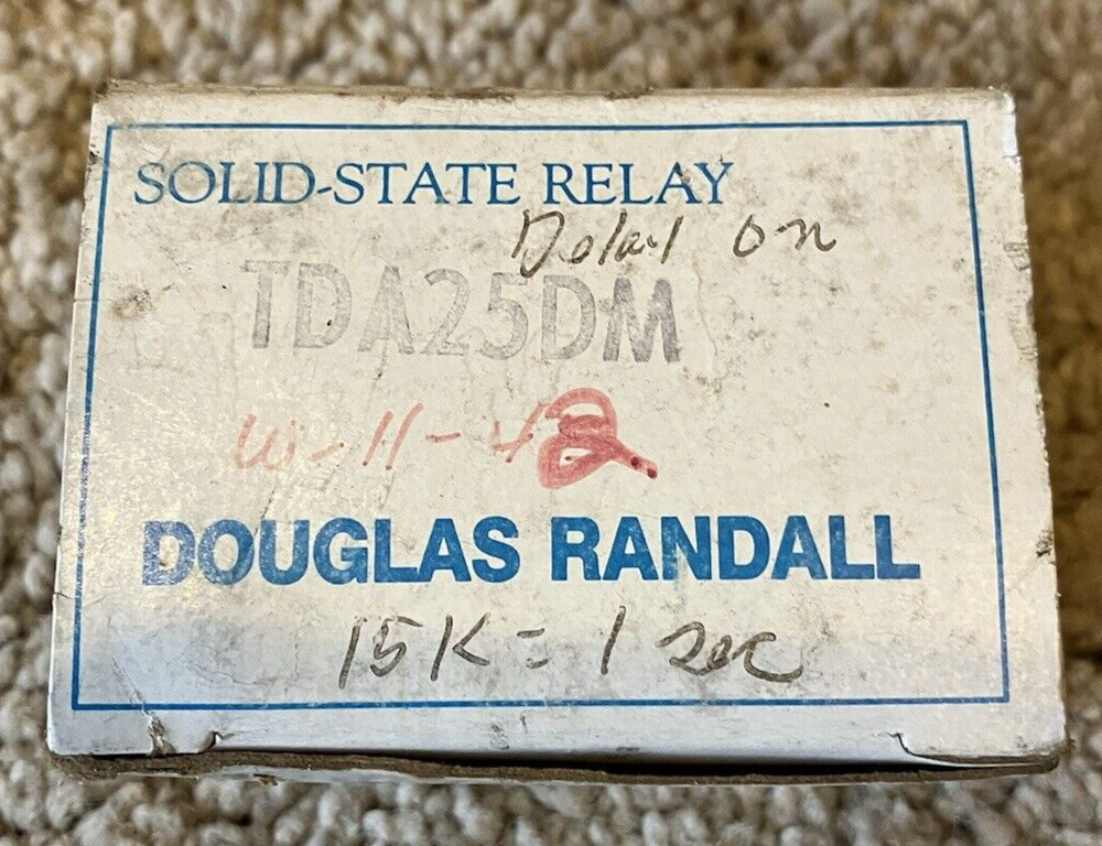 Douglas Randall TDA25DM Solid State Relay Time Delay