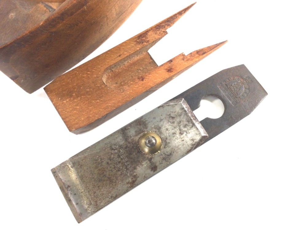Alex Mathieson Glasgow 6.3/4" Coffin Smoothing Plane.