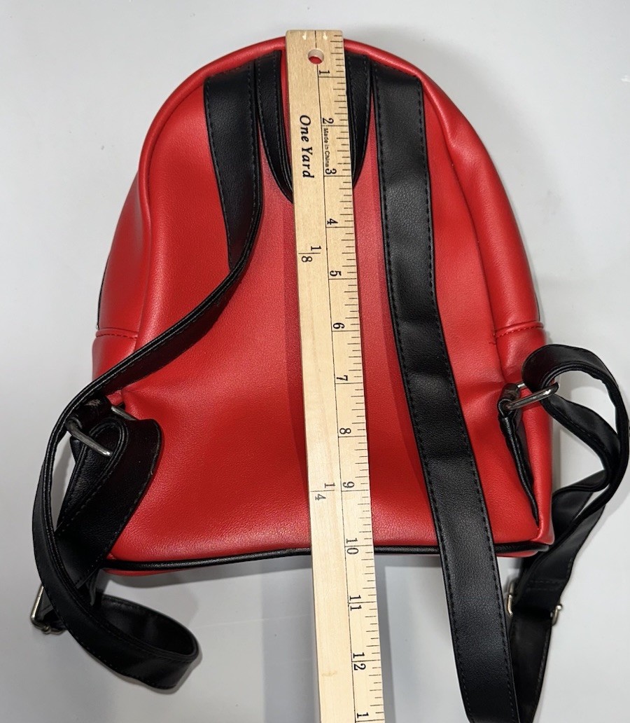 Loungefly Disney Pixar Toy Story Pizza Planet Red Mini Backpack Purse Bag