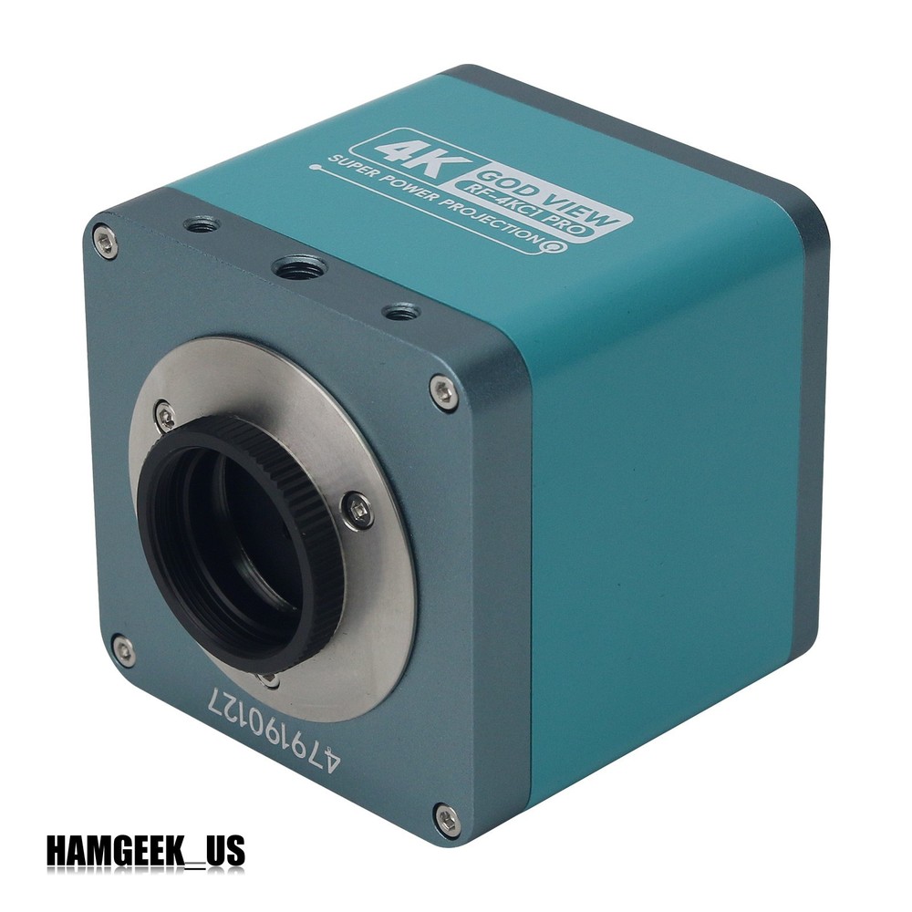 RF4 4K HDMI-compatible High Resolution Ultra HD Industrial Microscope Camera