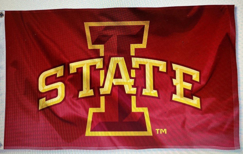 IOWA STATE CYCLONES 3' x 5' polyester flag