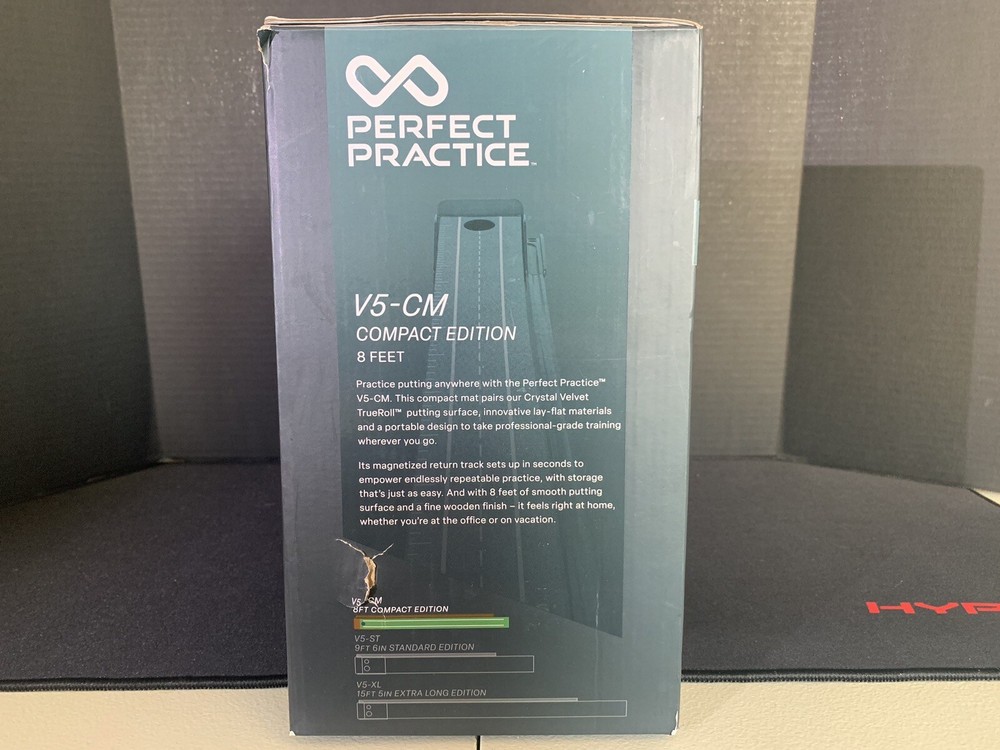 Perfect Practice V5-ST Advanced Technology Golf Putting Mat ( Please Read )