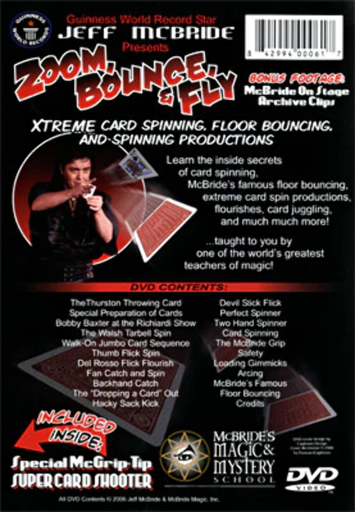 Zoom, Bounce, And Fly by Jeff McBride - DVD