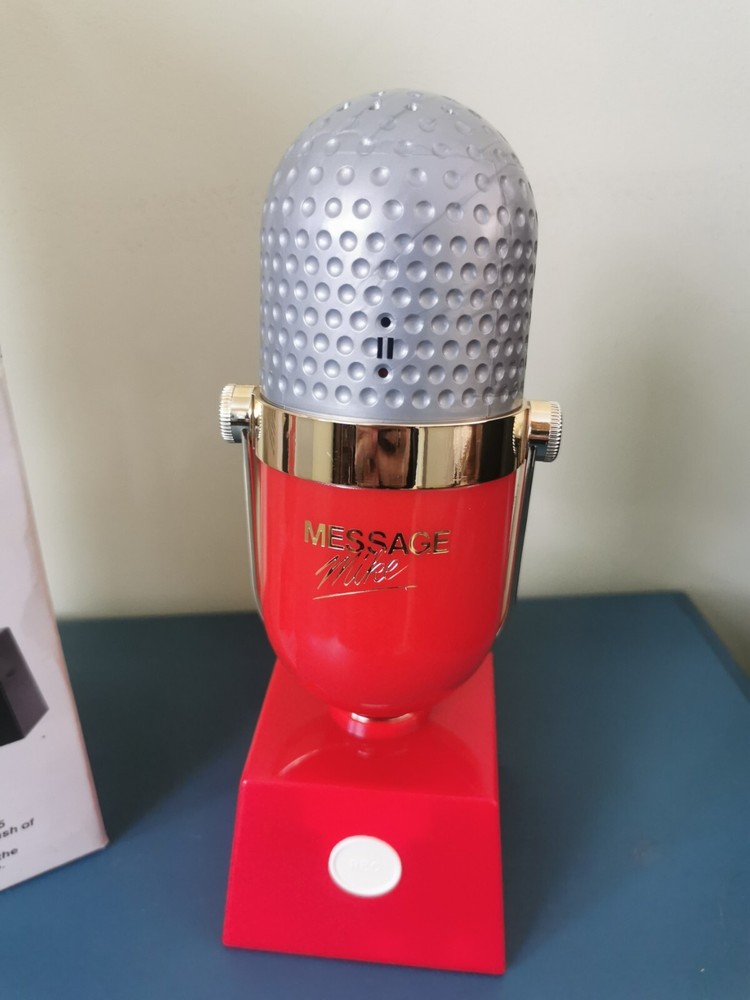 Waco Message Mike Recorder Red