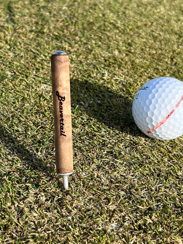 The Beavertool - The Original Hickory Golf Divot Tool