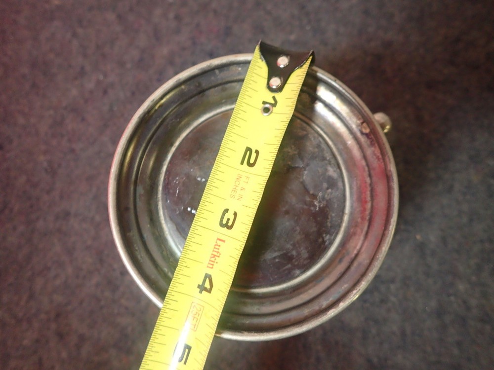 Vintage Mid Century EPNS Hammered Silver Plate Water Pitcher MM Co.