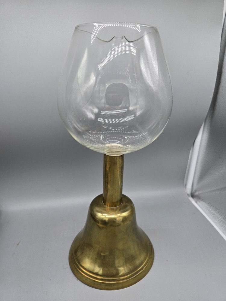 Vintage Last Call Barware Bell Pitcher Crystal