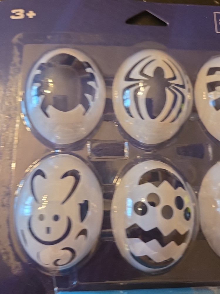 Spider-Man Easter Egg Decorating Kit Stencils