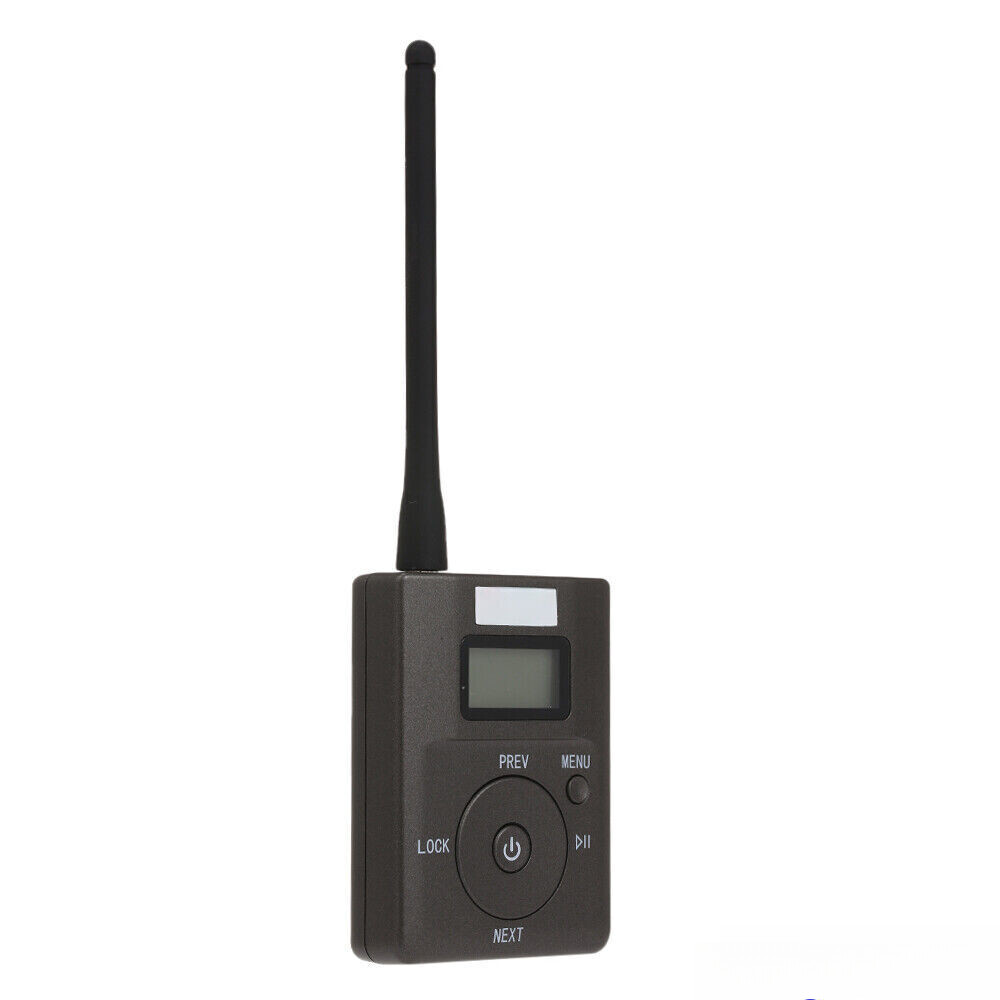 HDR-831 Digital FM Transmitter - Portable Stereo Mic 500M Range