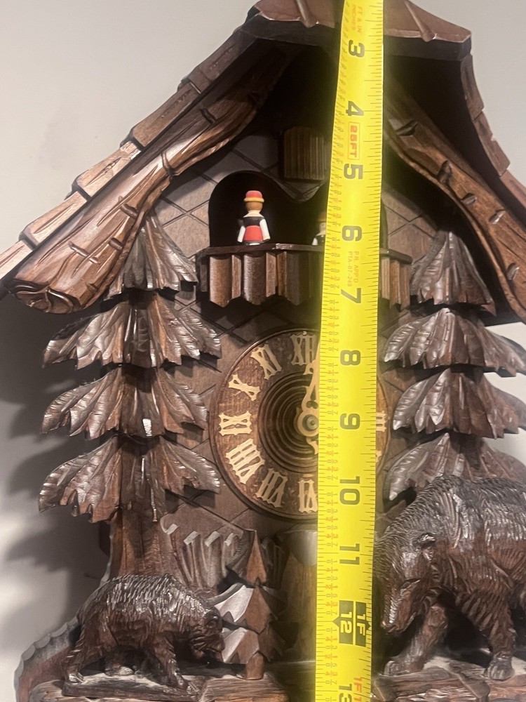 Bear Cuckoo Clock 8 Day