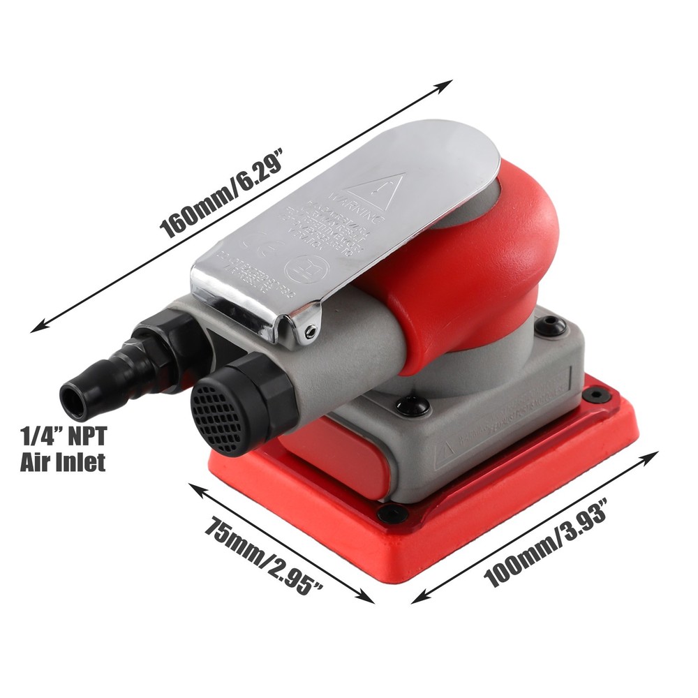 Professional Square Pneumatic Polisher for Precise and Stable Performance