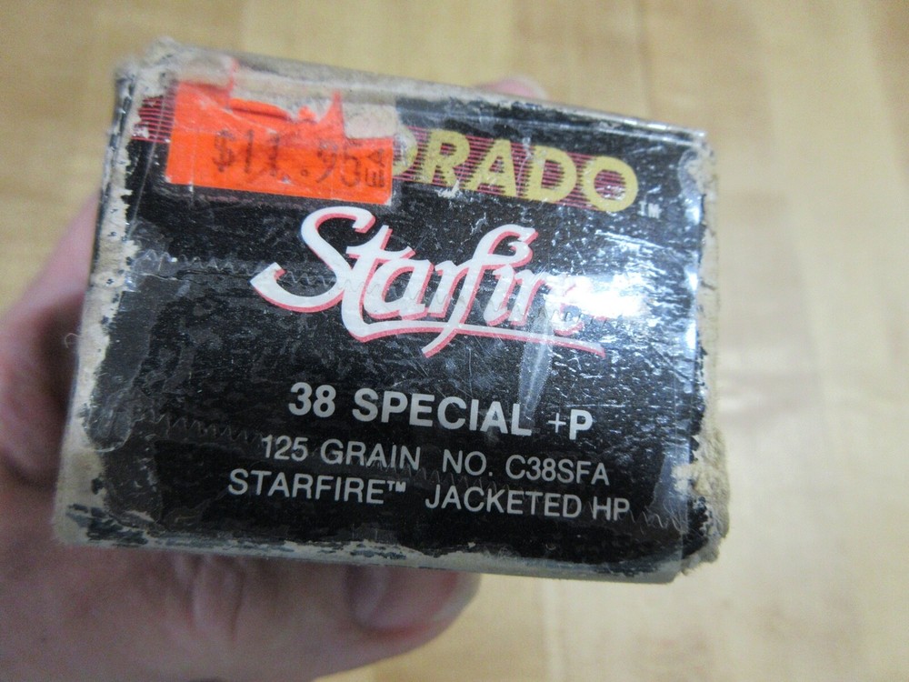 Empty Ammo Box PMC El Dorado Starfire 38 SPL with insert (w17) #105.