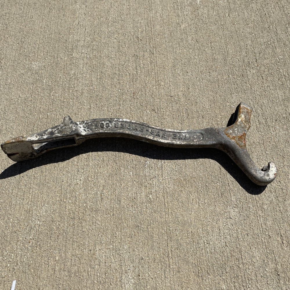 Wooster Brass Co. #W820 Vintage Fireman Spanner Tool