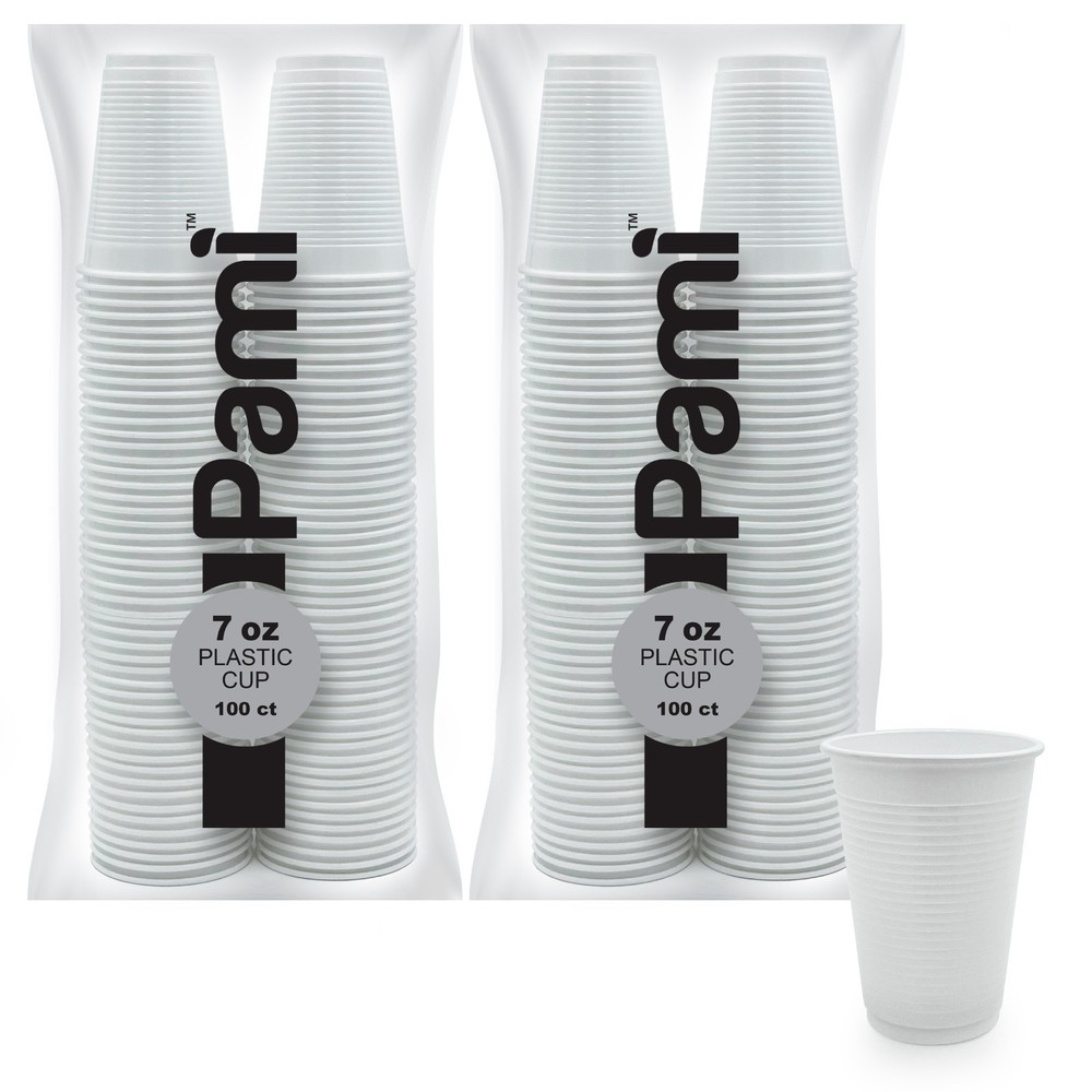 Assorted Color Plastic Party Cups 7oz Disposable Drinking Cups Bulk 200–400ct