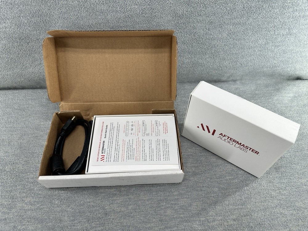 AFTERMASTER - Audio Remastering Device Improves TV Sound Black