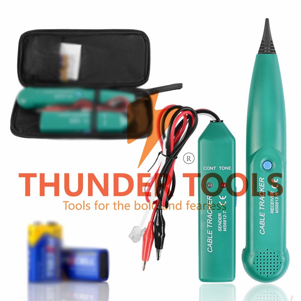 Thunder Tools MS6812 AntiInterference Cable Tester LAN Network Line Finder