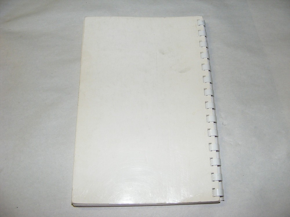 Vtg Beechcraft E33 Bonanza Owners Manual