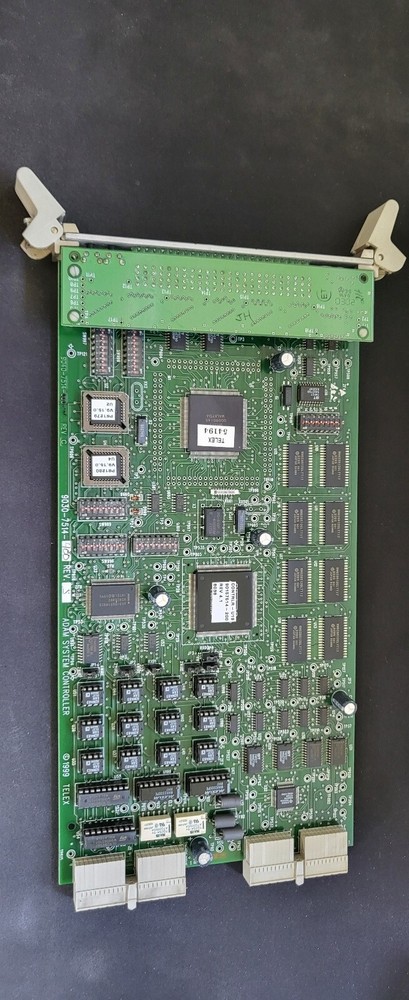 RTS TELEX ADAM SYSTEM CONTROLLER board 9030-7514 + CONTROLLER BACK CARD
