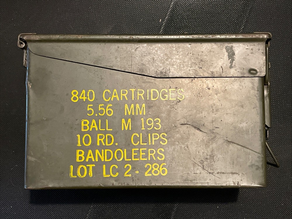 Grade 2 Military 5.56 MM  Ammo Container