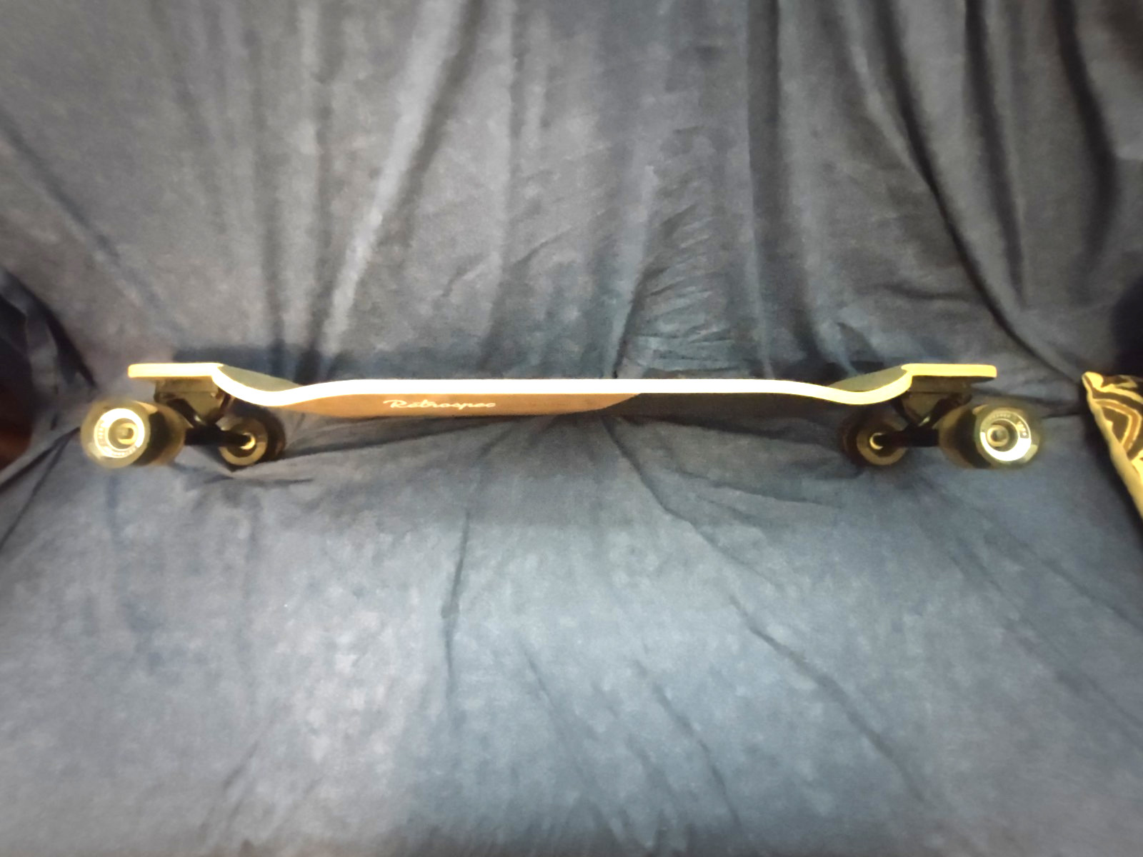 Retrospec Tidal 41-Inch Drop-Down Longboard Skateboard 9-Ply Deck 70mm Wheels