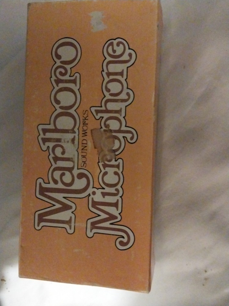 Vintage MARLBORO Uni-Directional Dynamic Microphone Model M200 - With Box