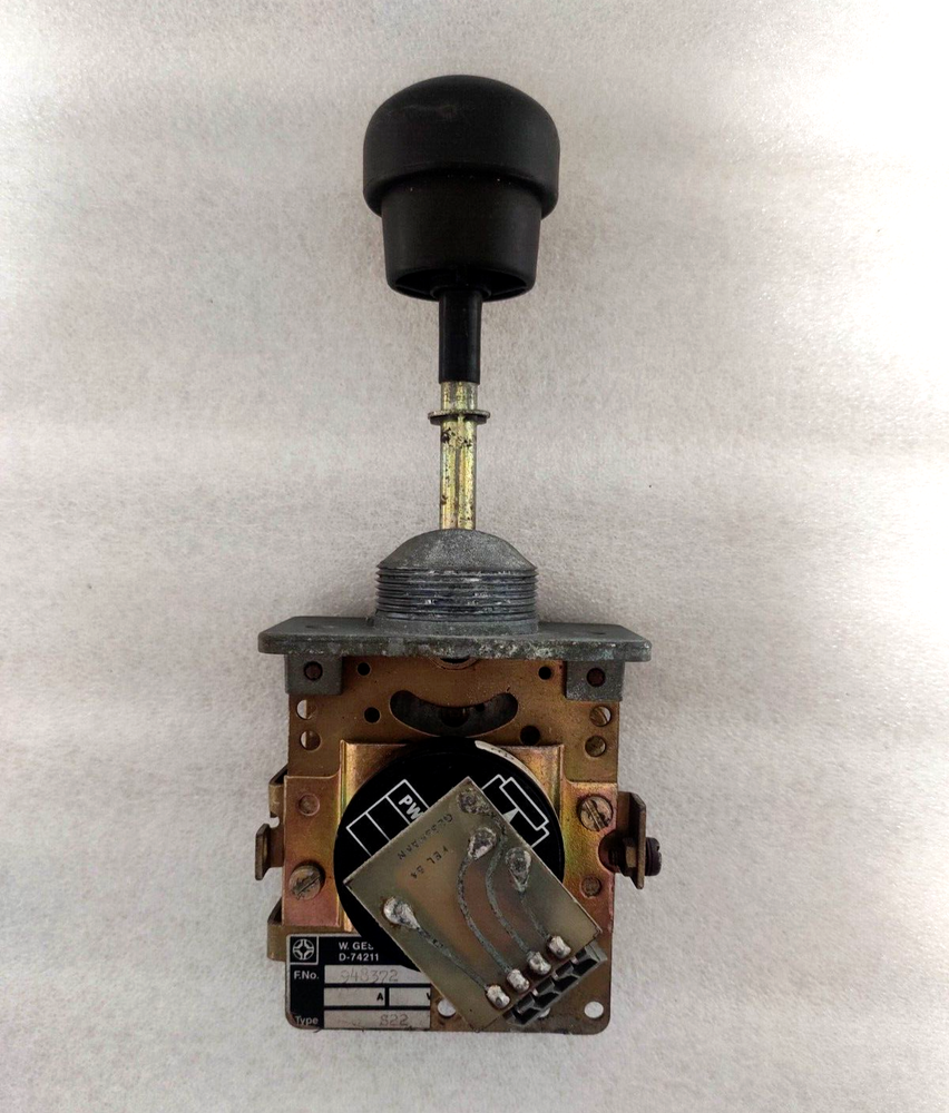 W.Gessmann D-74211 948372 S22 JOYSTICK CONTROLLER