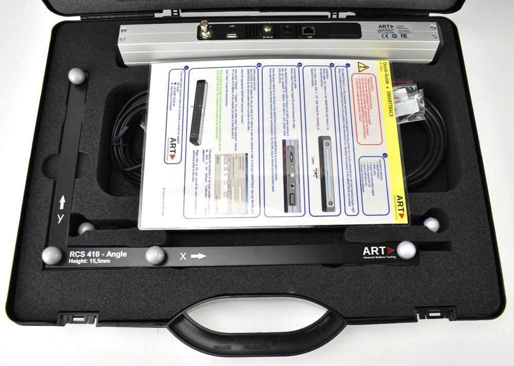 NEW ART Smarttrack Active Optical Tracking System For VR / Motion Capture