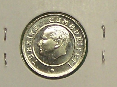 TURKEY  2009 25 KURUS  KM1242  UNCIRCULATED COIN