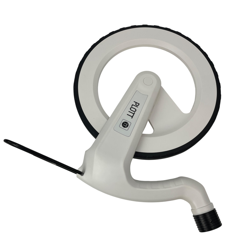 Plott Carta 12.5in Digital Bluetooth Mapping Wheel White #U1314 (AR)