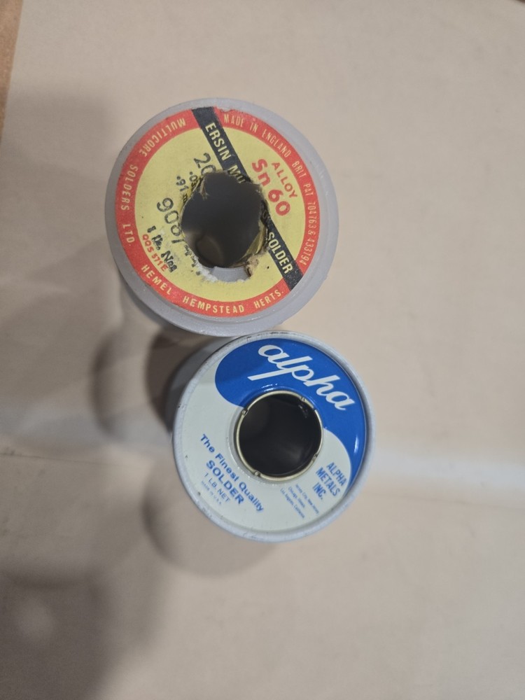 2 Half Rolls Solder