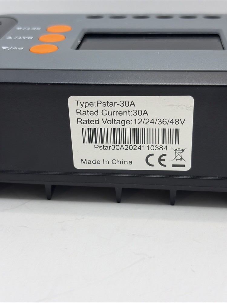 30A Solar Panel Regulator Charge Controller Auto Focus Tracking 12V/24V/48V