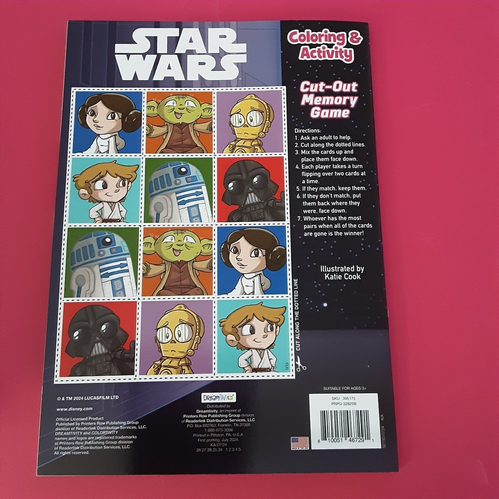 Disney Star Wars coloring book