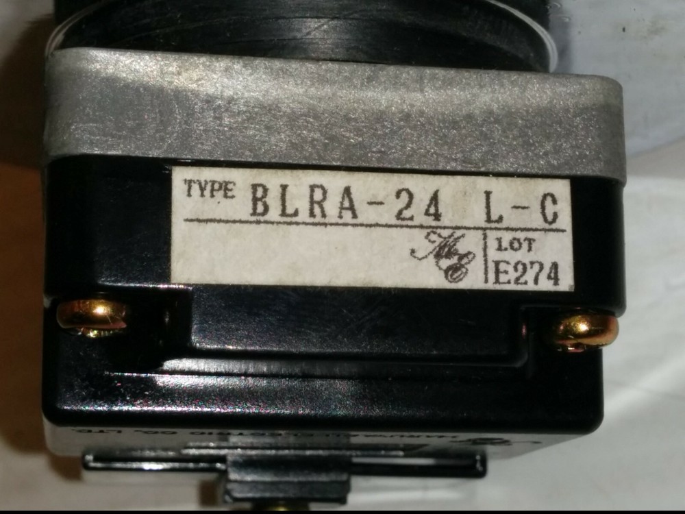 MARUYASO BLRA-24 L-C CONTROL UNIT LAMP, ORANGE
