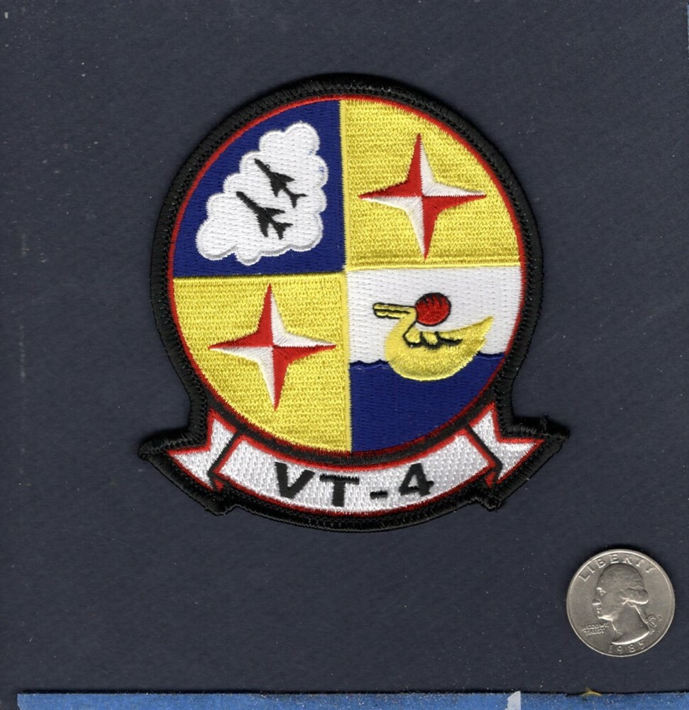 Original VT-4 WARBUCKS US NAVY USMC Training Squadron Jacket Patch